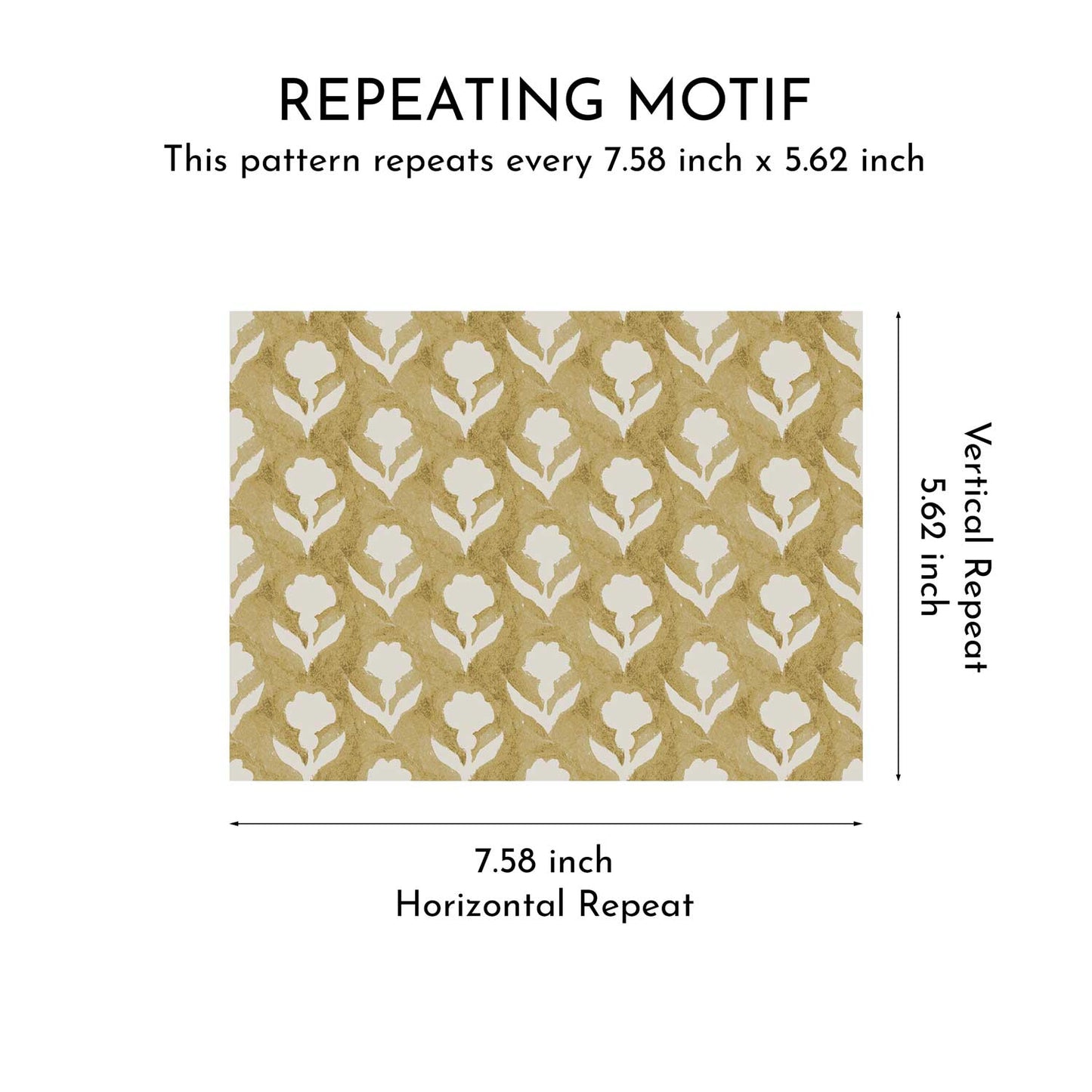 Meadow Crest Wallpaper - Harvest Gold