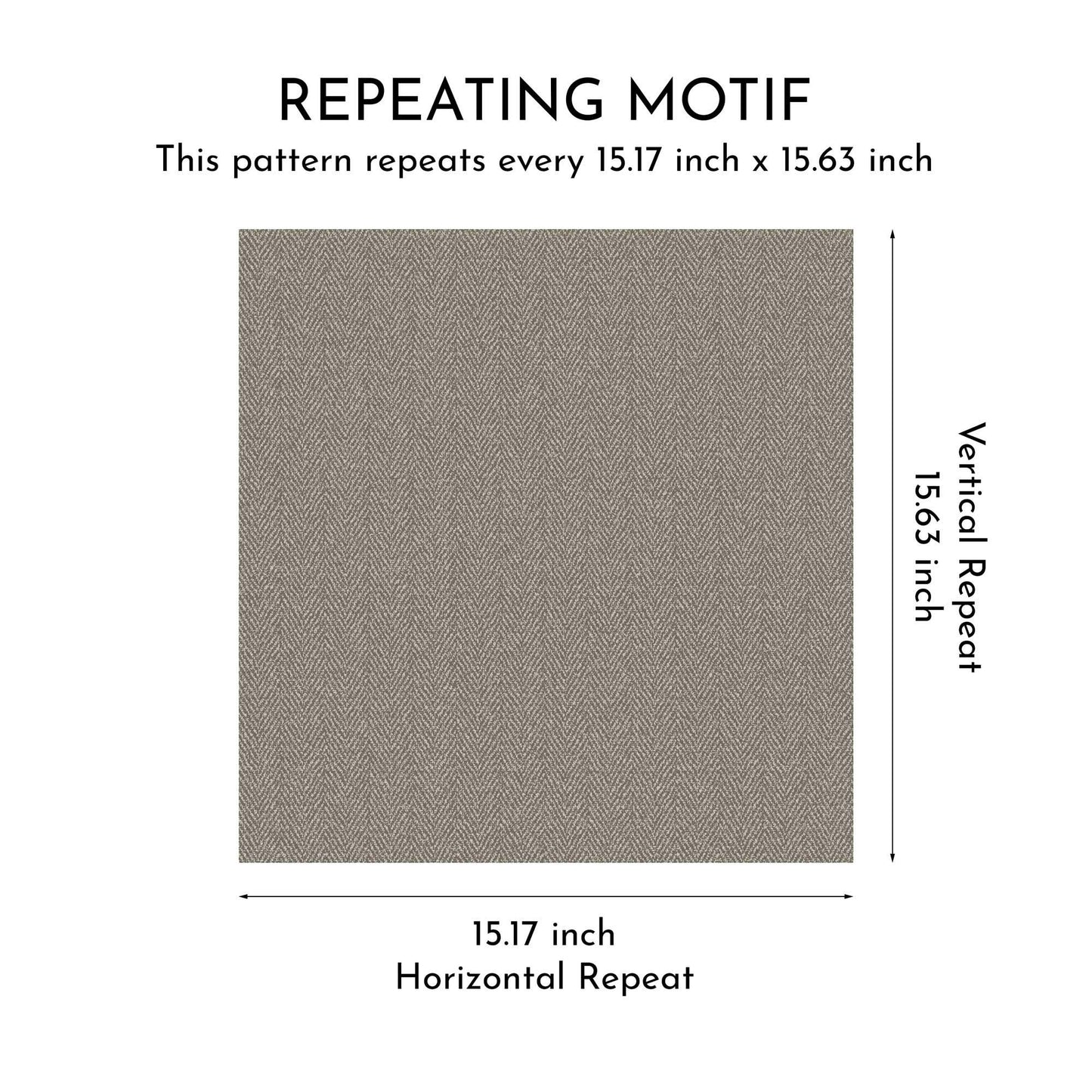 Herringford Linen Wallpaper - Driftwood Taupe