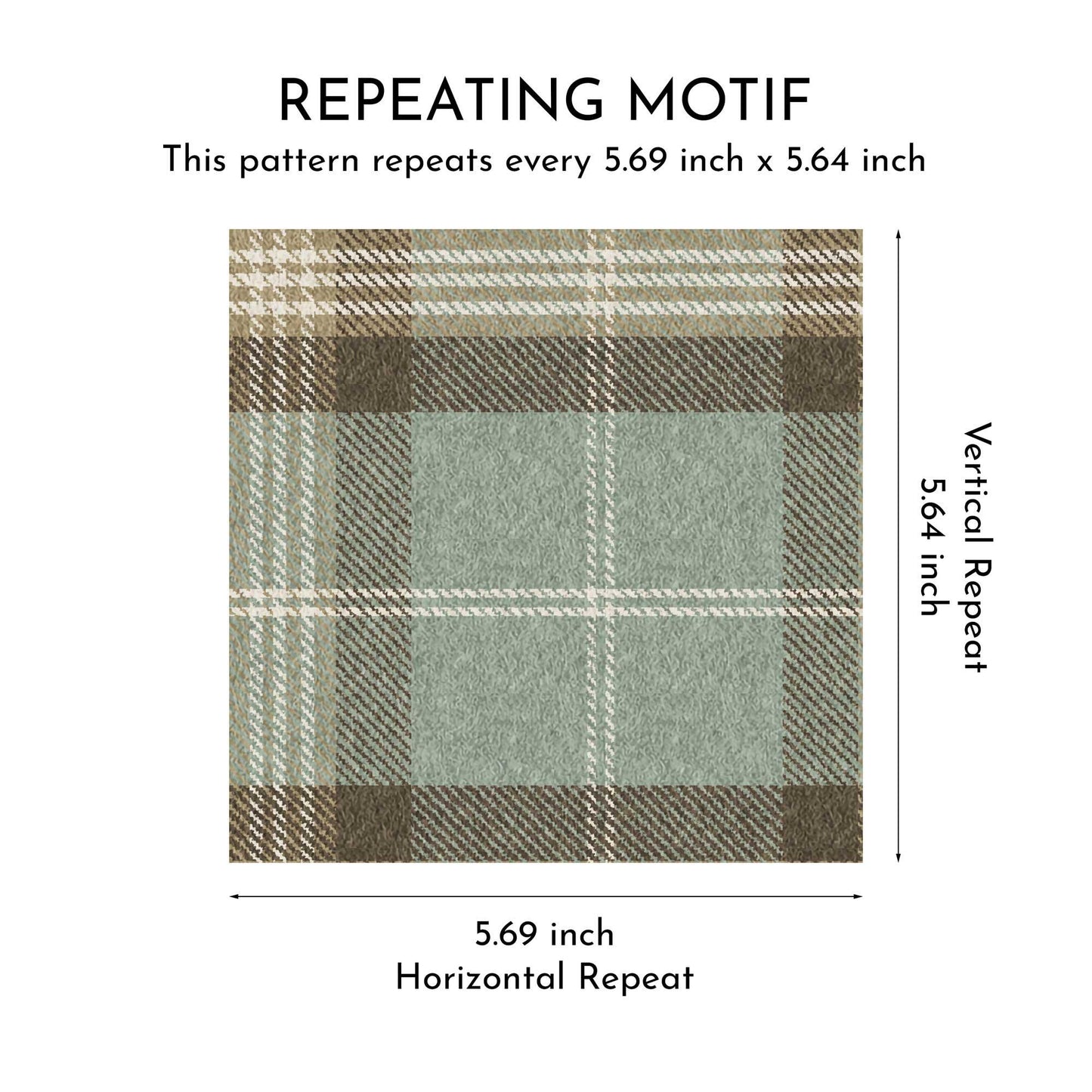 Rosewell Tartan Wallpaper - Sagewood Glen