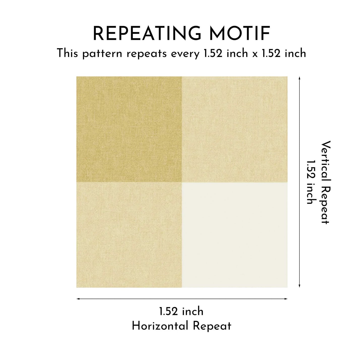 Brackenfield Check Wallpaper - Harvest Butter