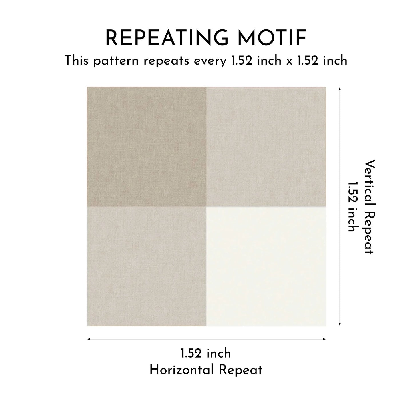 Brackenfield Check Wallpaper - Driftwood Oat