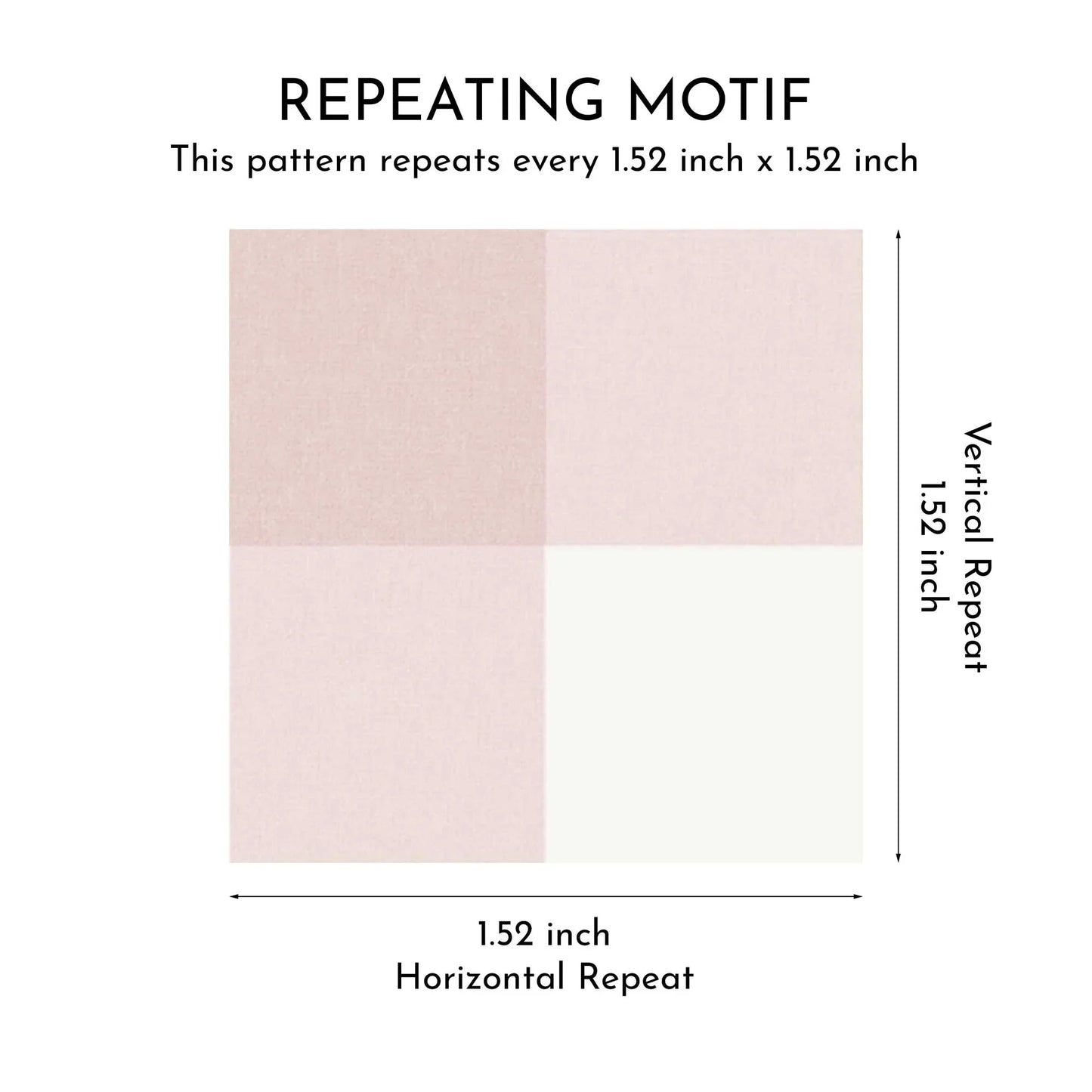 Brackenfield Check Wallpaper - Blush Petal