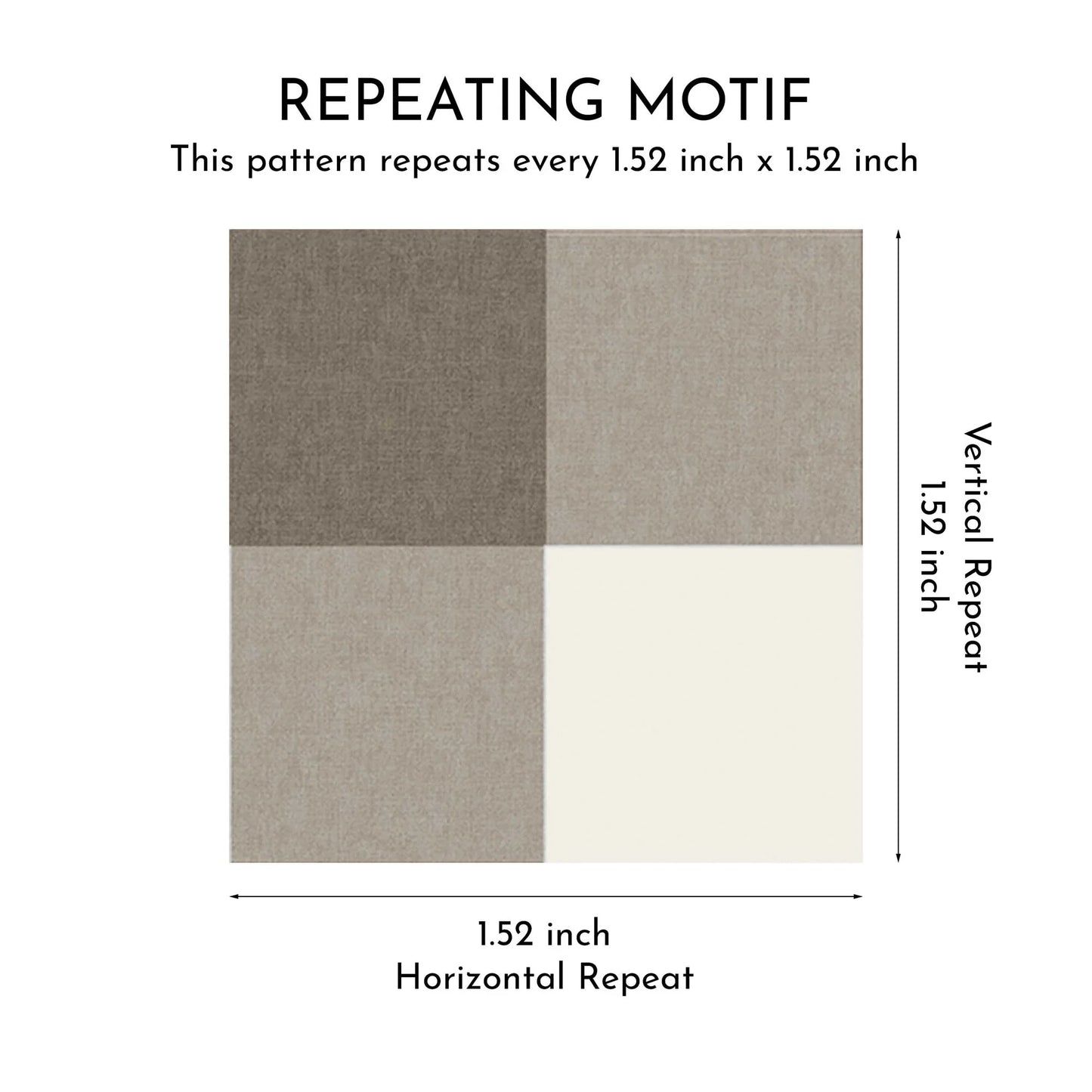 Brackenfield Check Wallpaper - Woodland Taupe