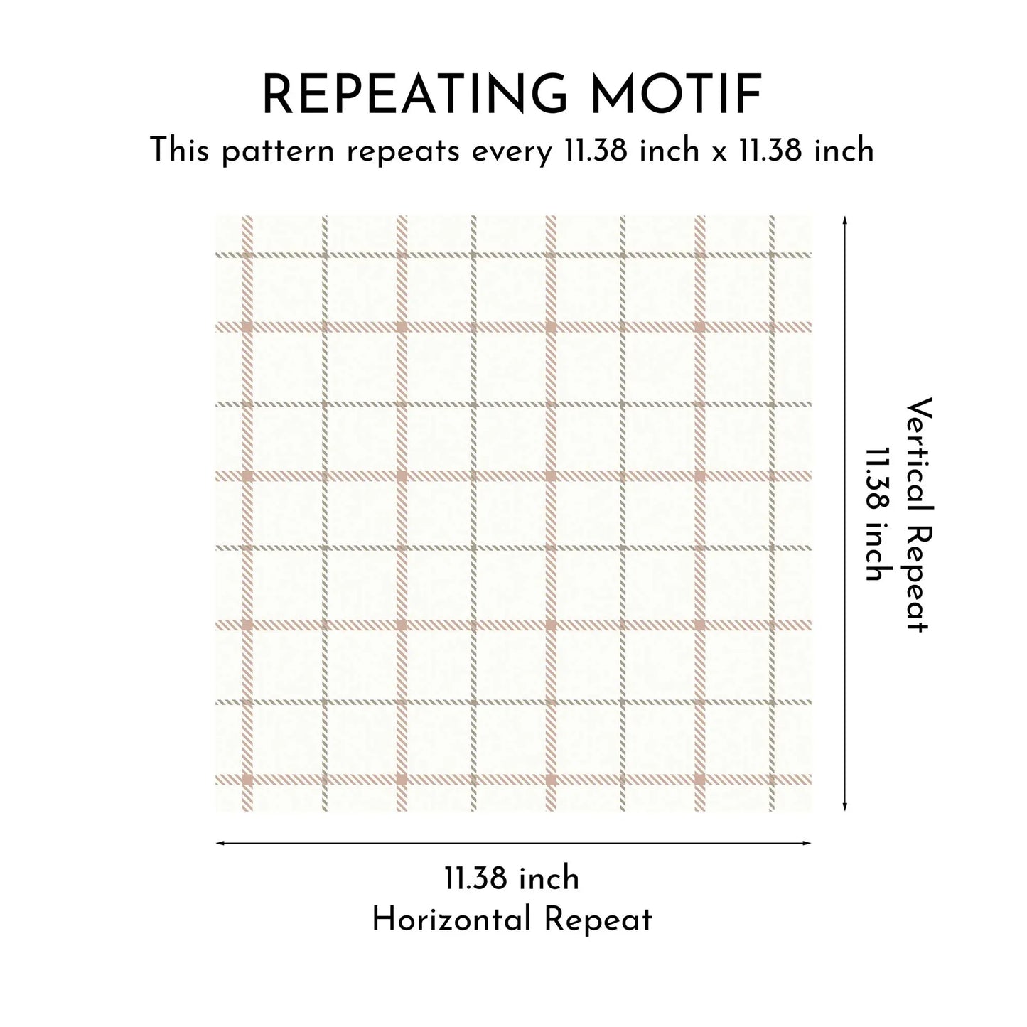 Ashford Ledger Wallpaper - Blush Tally