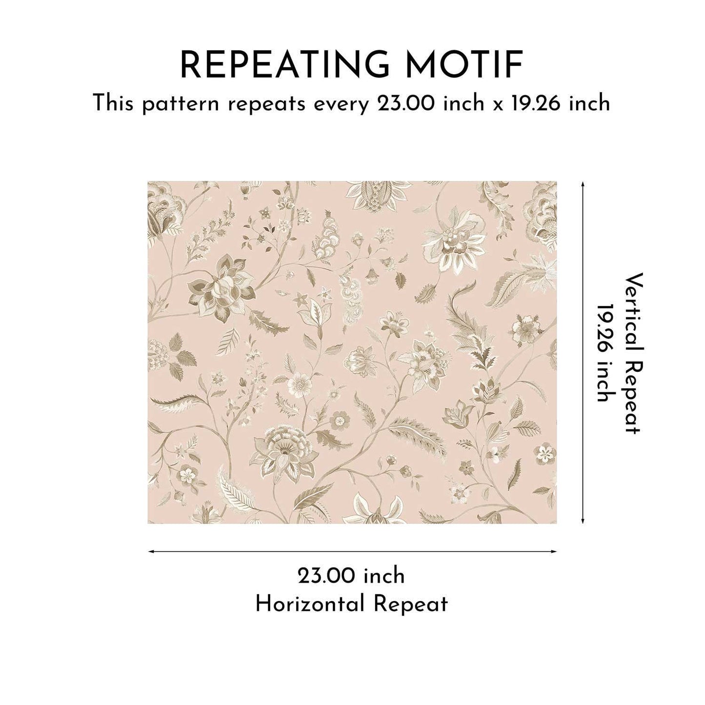 Amerbagh Wallpaper - Rose Sand