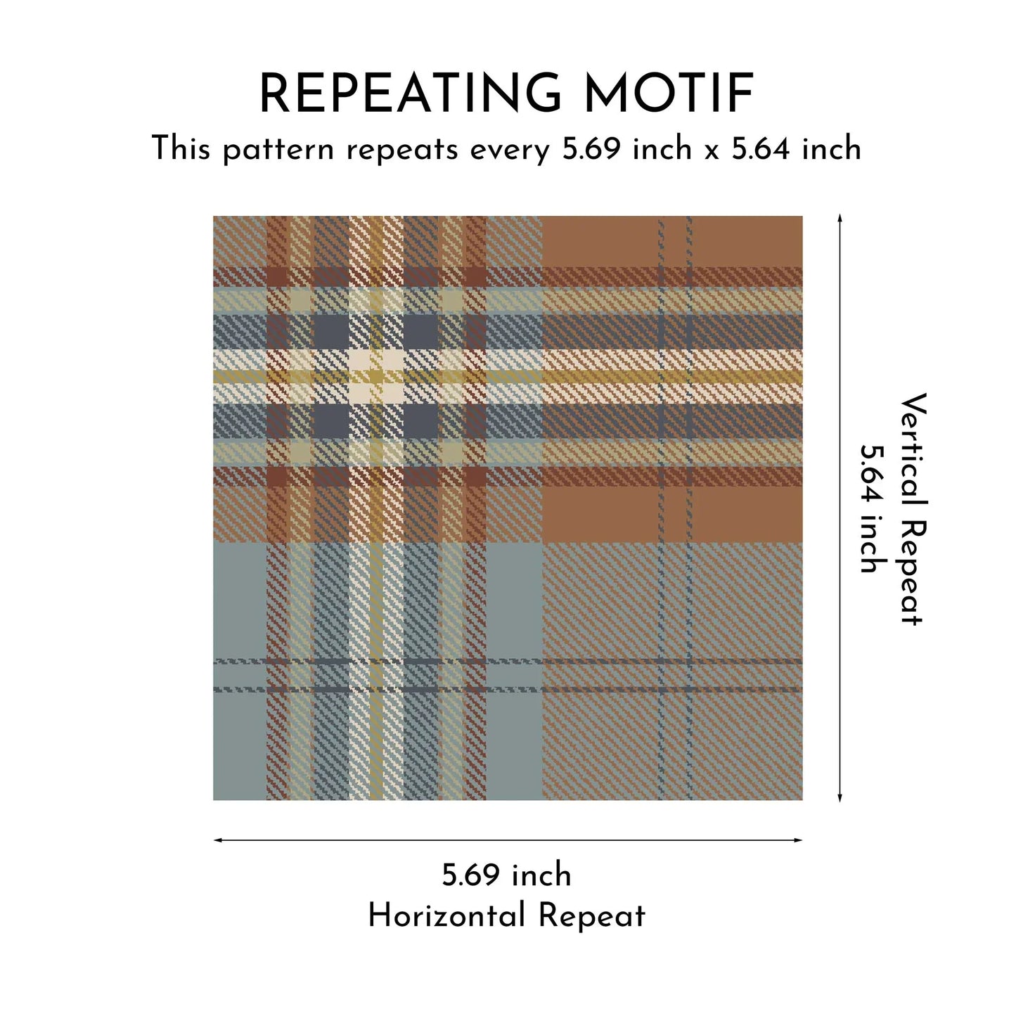 Carrington Weave Wallpaper - Mistbound Check