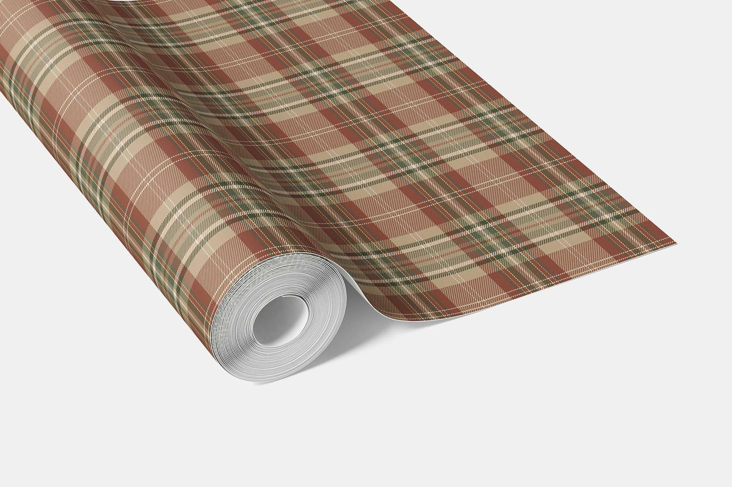 Carrington Weave Wallpaper - Saddle Tweed