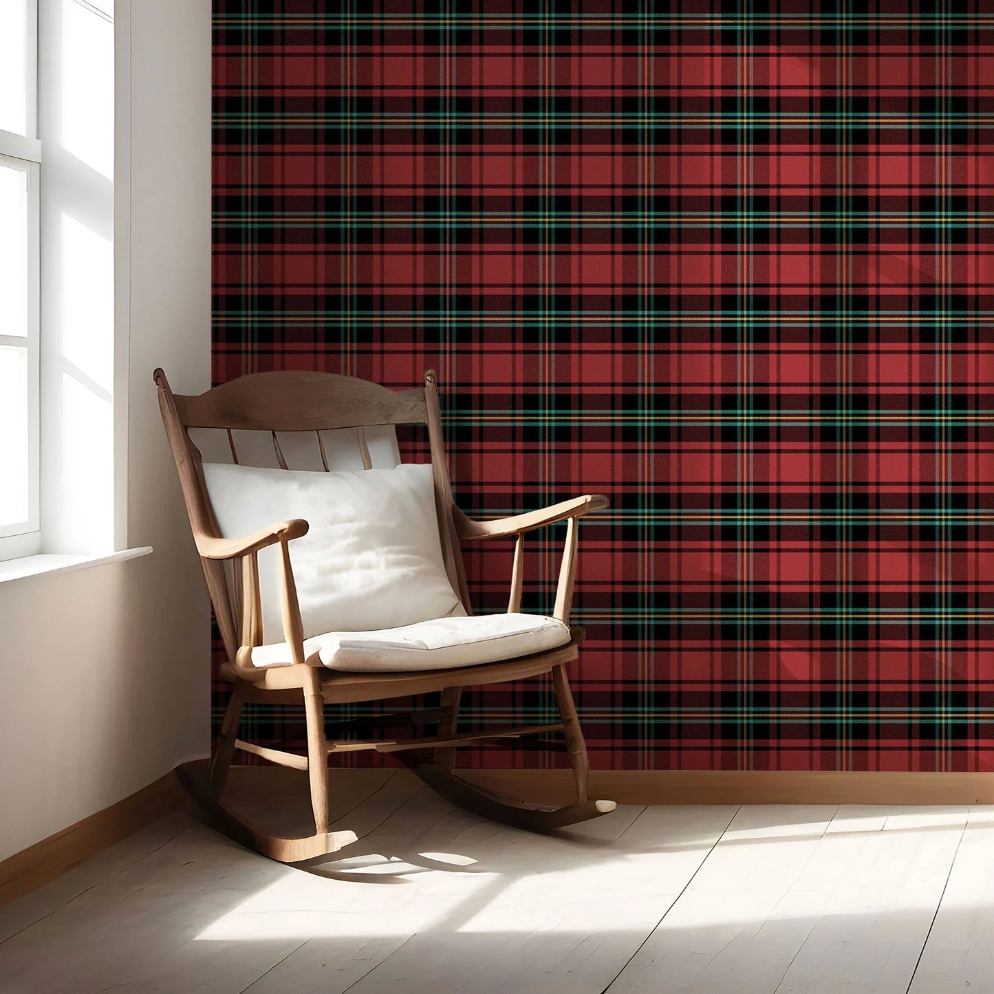 Foxcroft Plaid Wallpaper - Clan Rouge