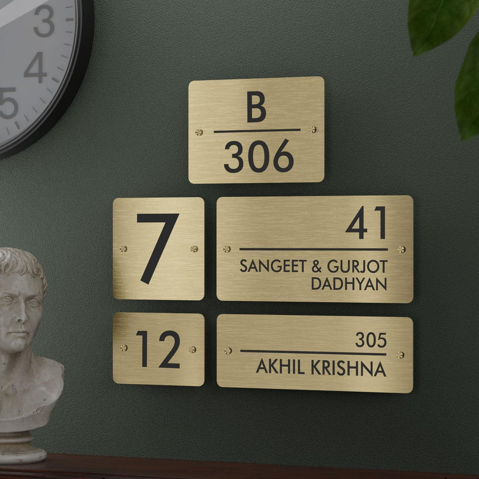 House Name Plates - 700+ Designs | Customizable & Durable – Housenama