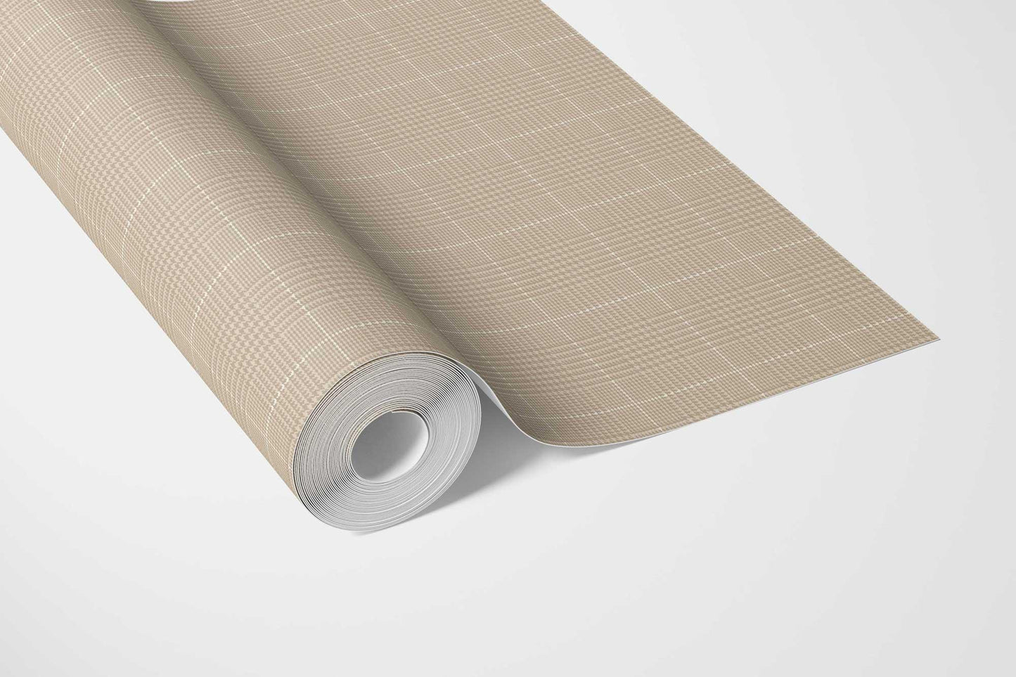 Glenloft Checks Wallpaper - Honeygrain Tan