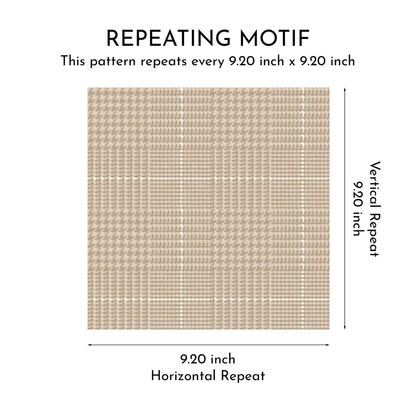 Glenloft Checks Wallpaper - Honeygrain Tan