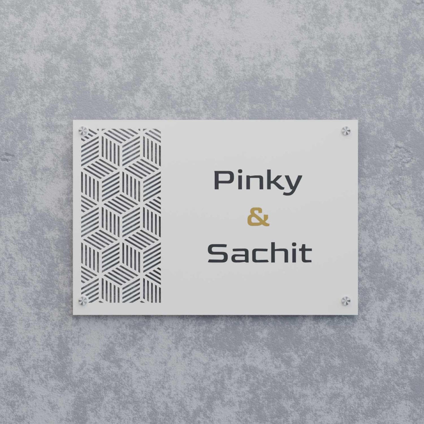 Hindsi Jamal - Steel Name Plate