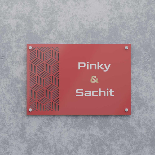 Hindsi Jamal - Steel Name Plate