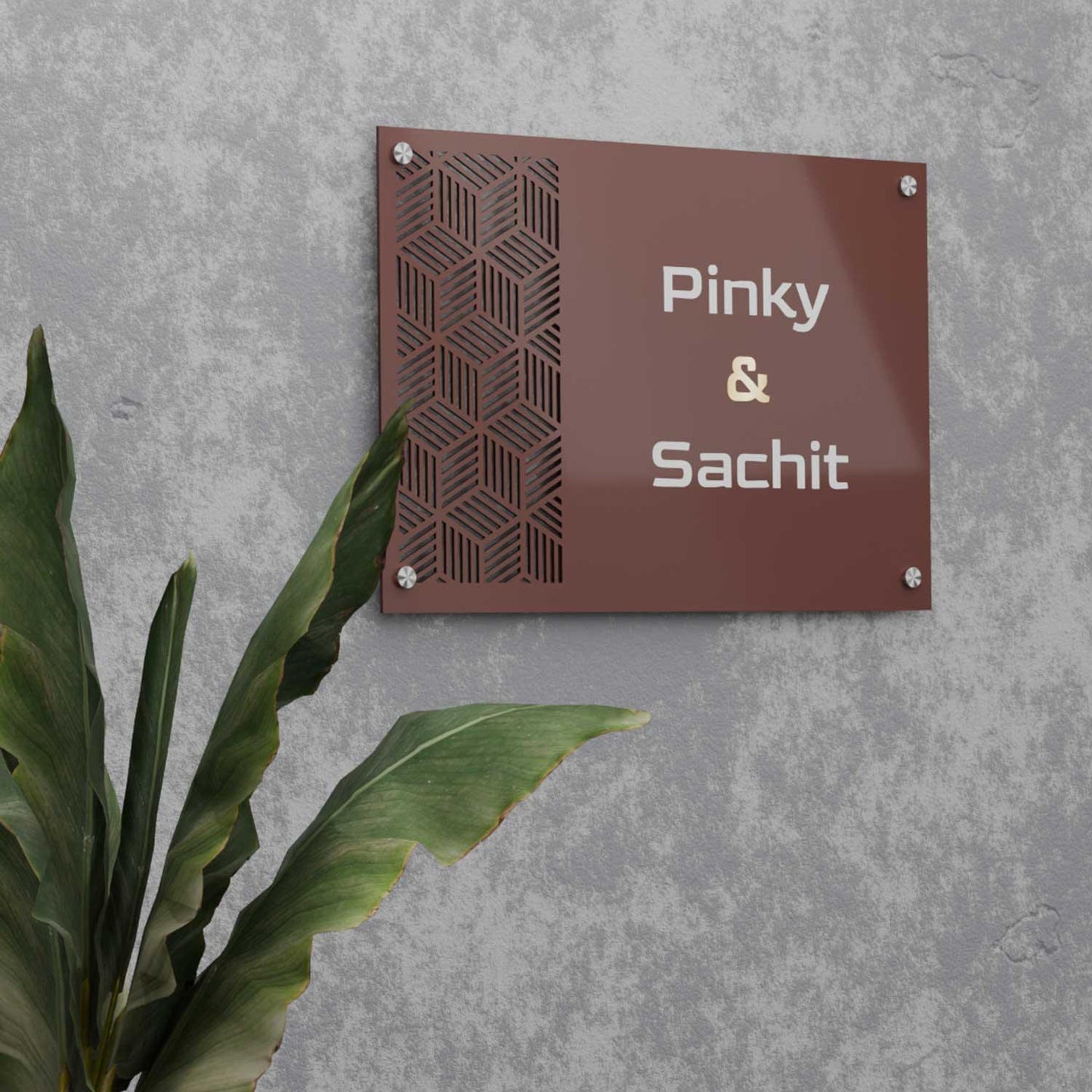 Hindsi Jamal - Steel Name Plate