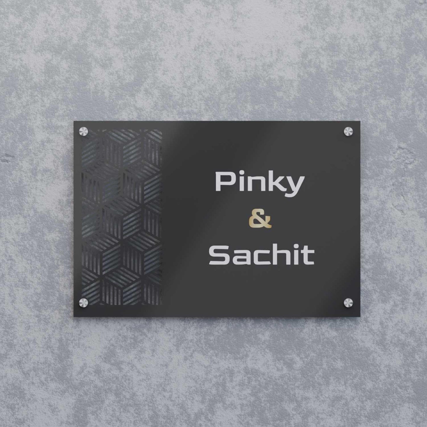 Hindsi Jamal - Steel Name Plate