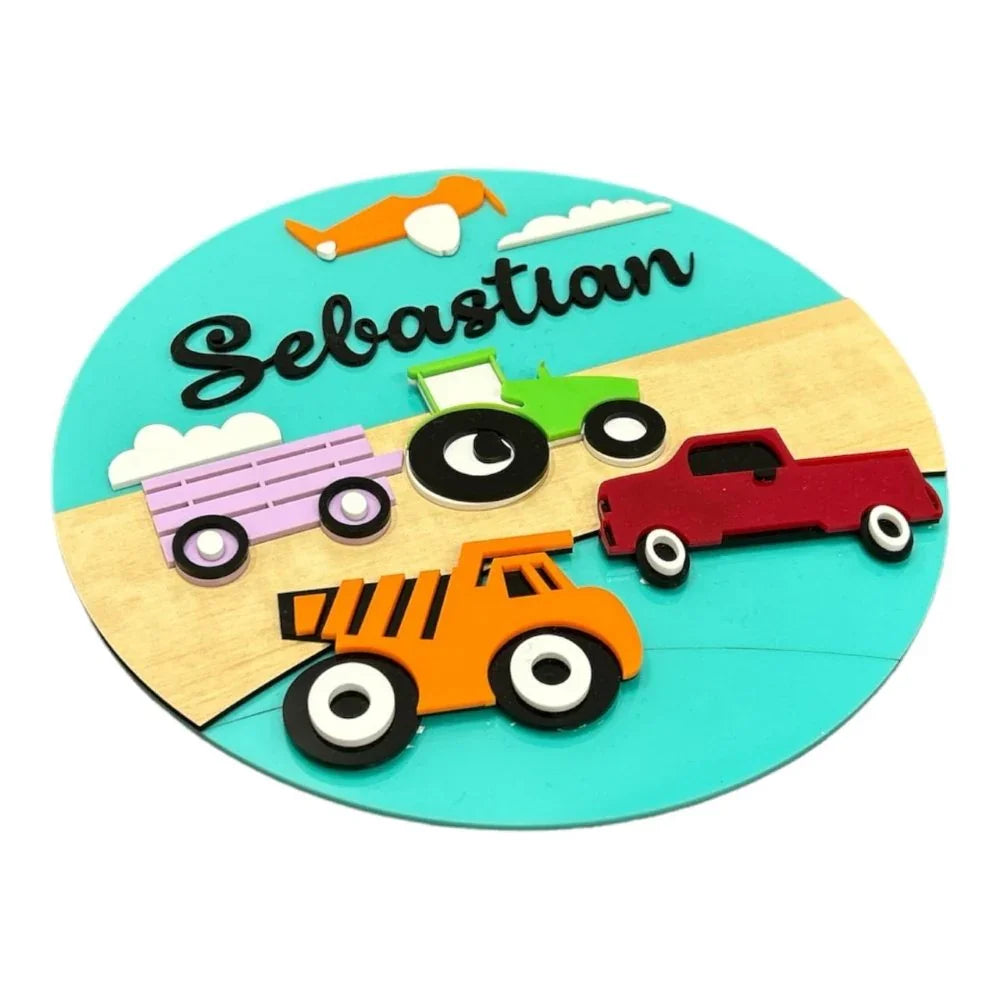 Name Plaque - Transport Trek