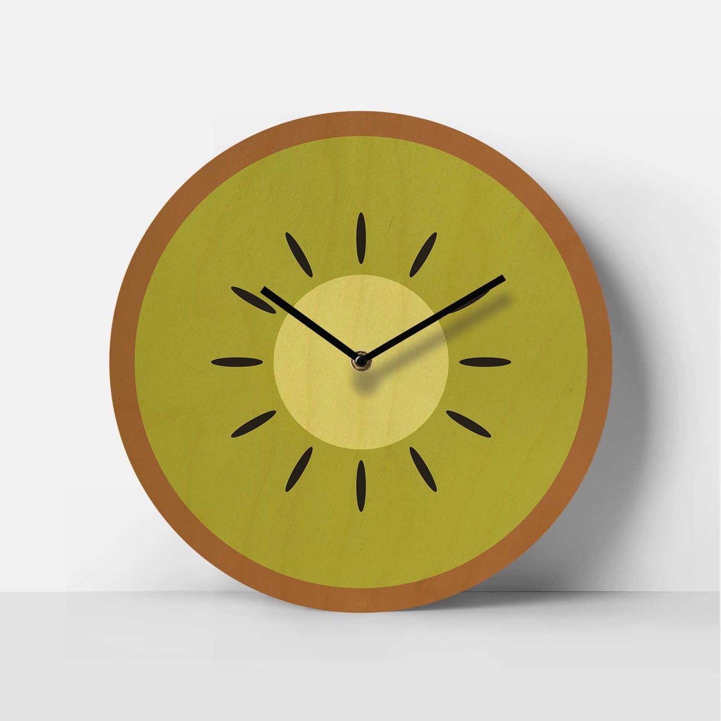 Kiwi Zing Birch Clock