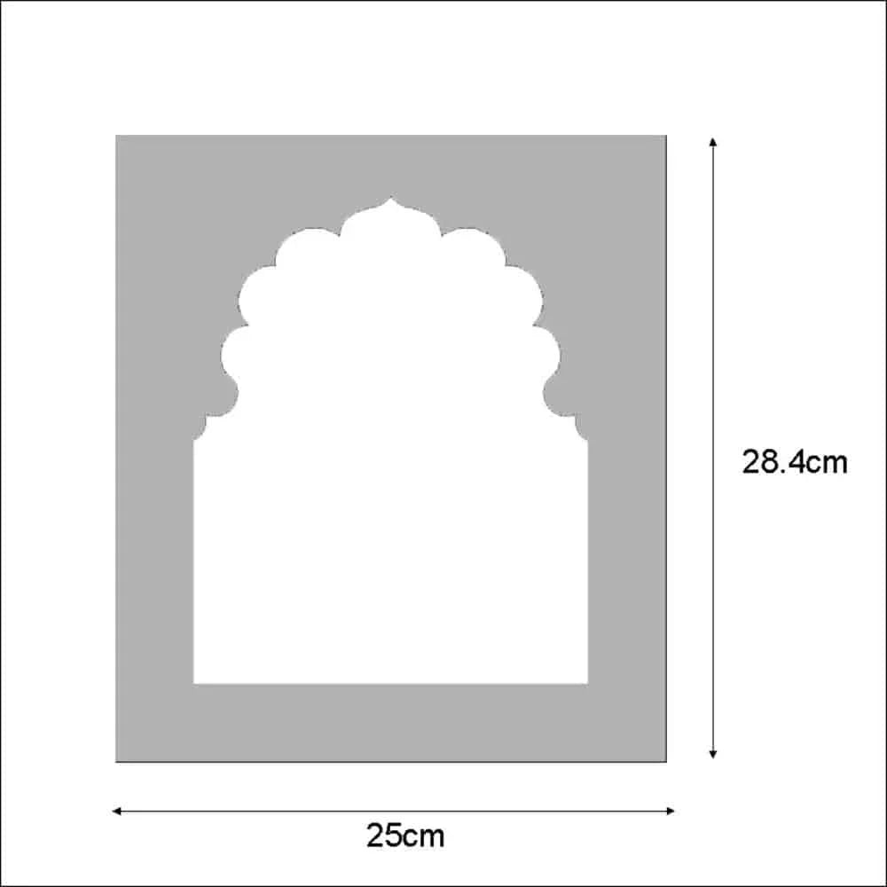 Handpainted Durga Devi Wall Art (Set of 3)
