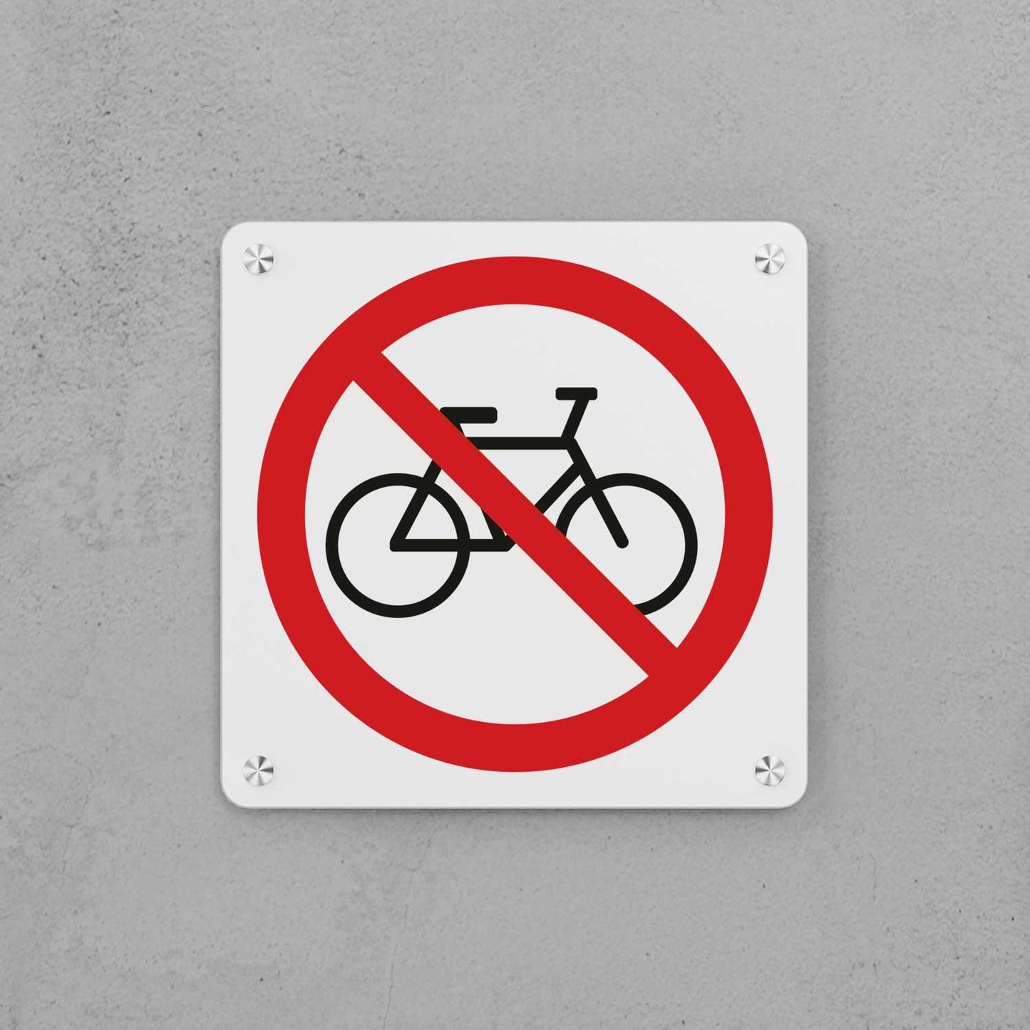 No Cycling Allowed Sign - Housenama