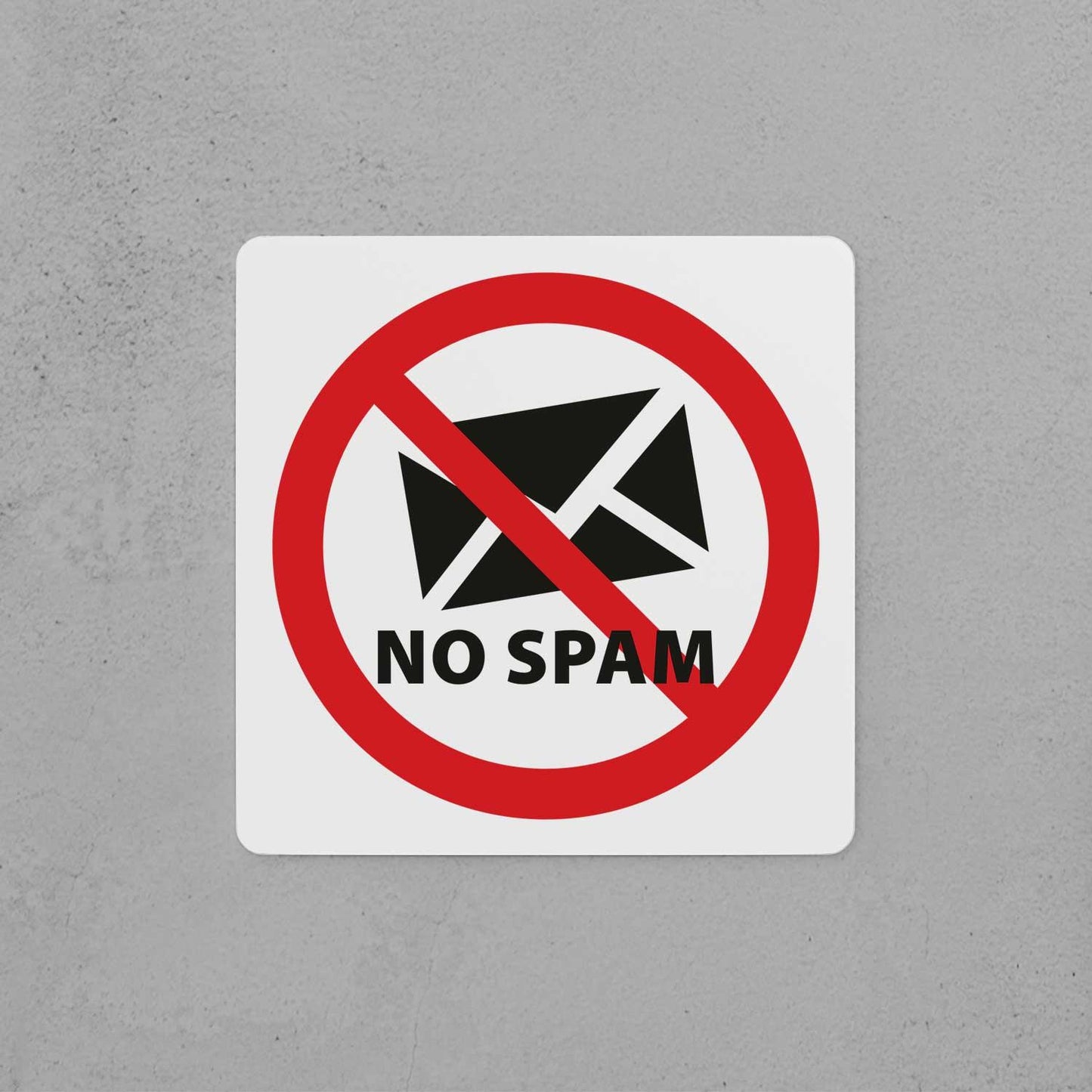 No Junk Mail Sign - Housenama