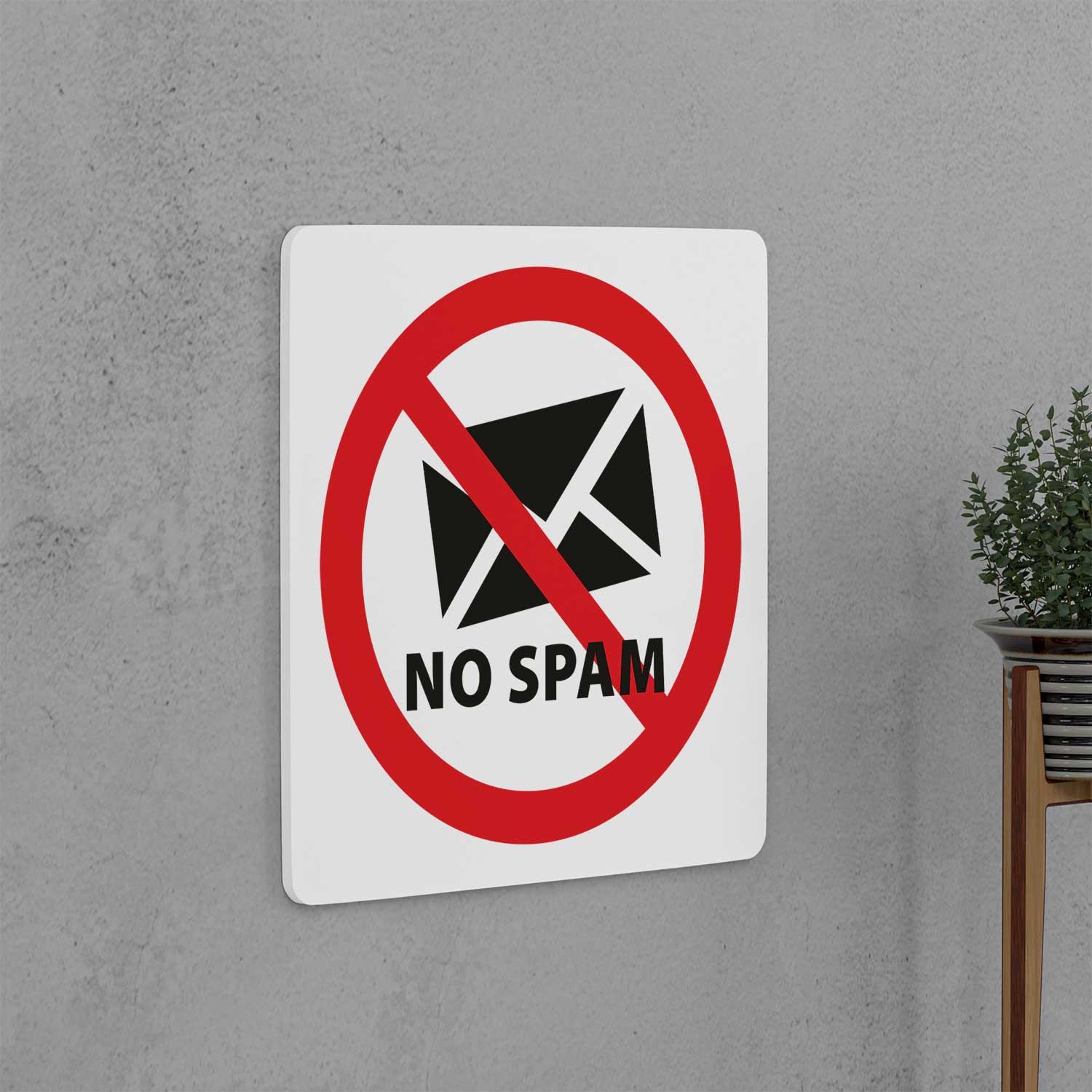 No Junk Mail Sign - Housenama