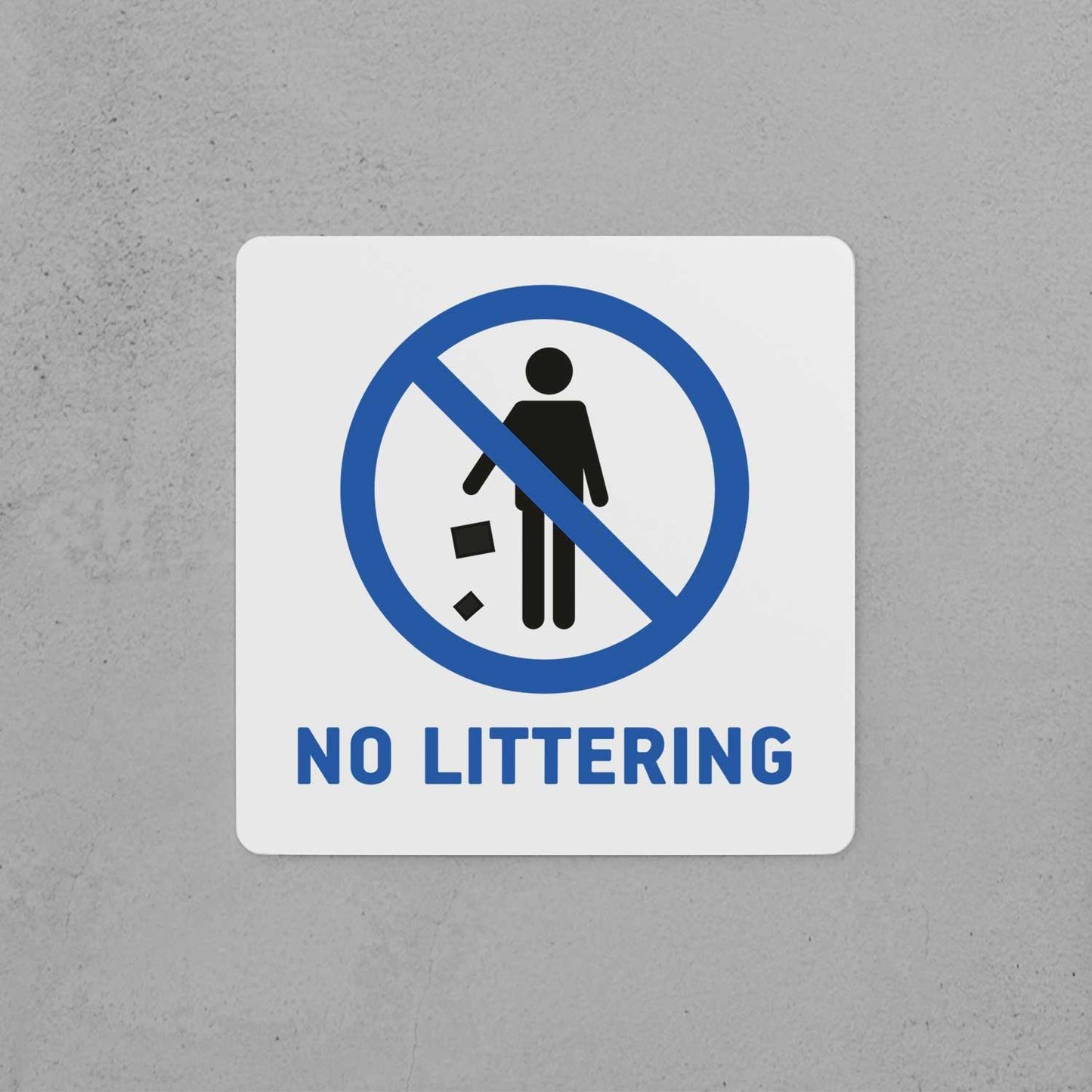 No Littering Sign - Housenama