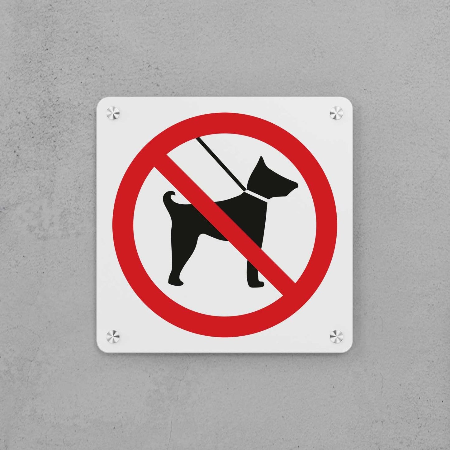 No Pets Allowed Sign - Housenama