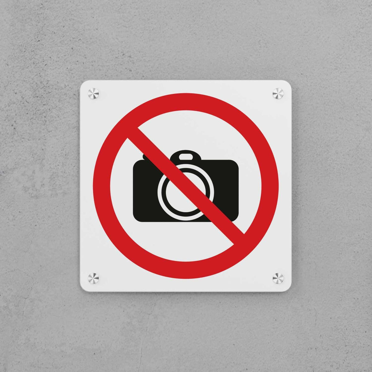 No Photography Sign – Housenama