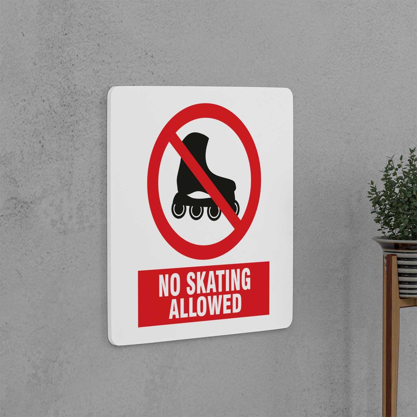 No Skating Allowed Sign - Housenama