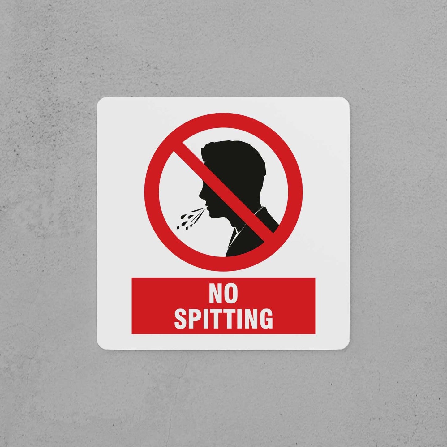 No Spitting Sign - Housenama