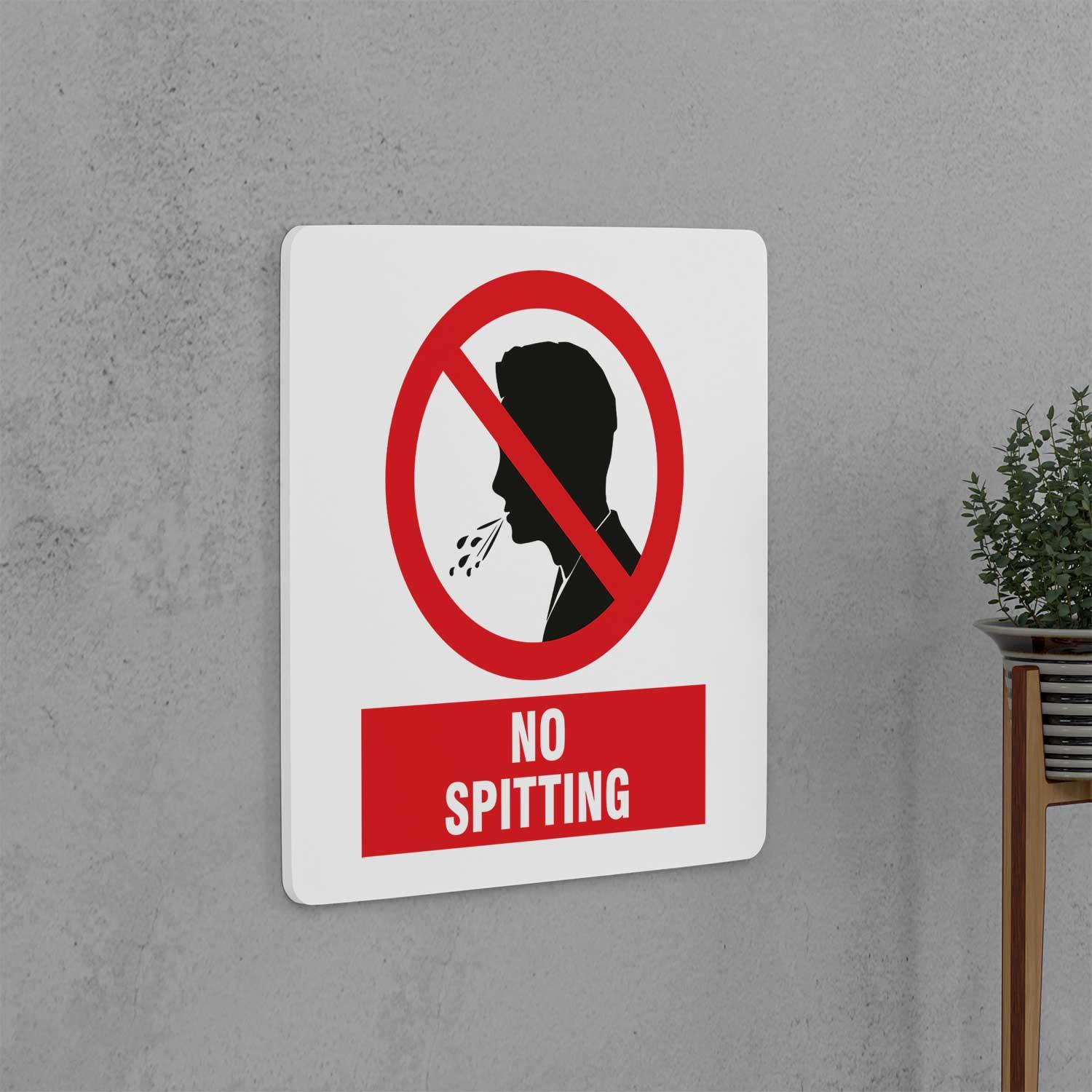 No Spitting Sign - Housenama