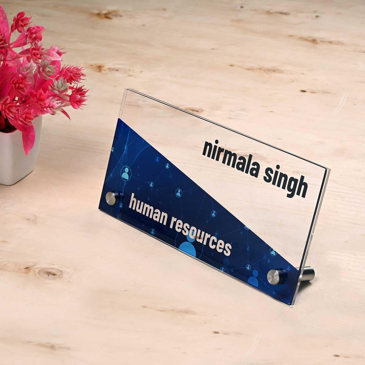 People Connect - Office Desk Sign for HR Executives – Housenama