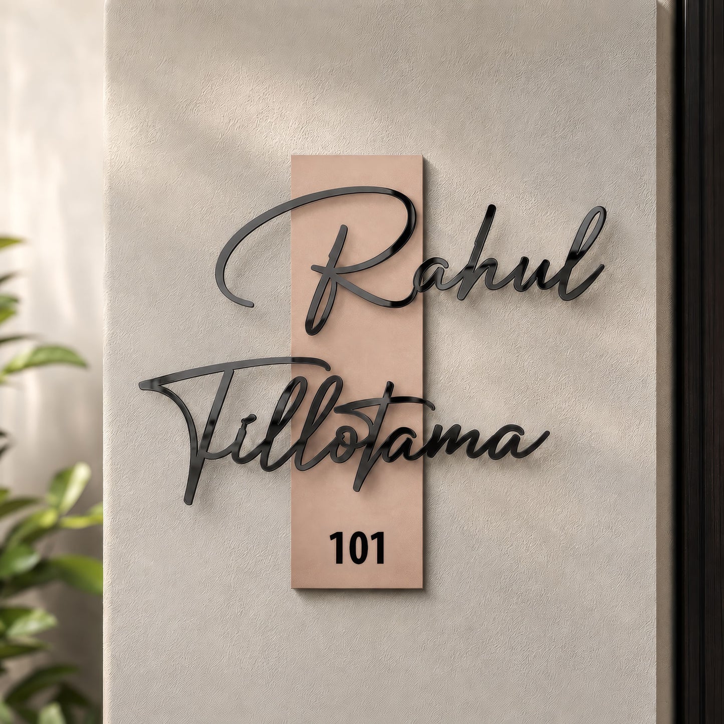Elevation Stainless Steel Nameplate