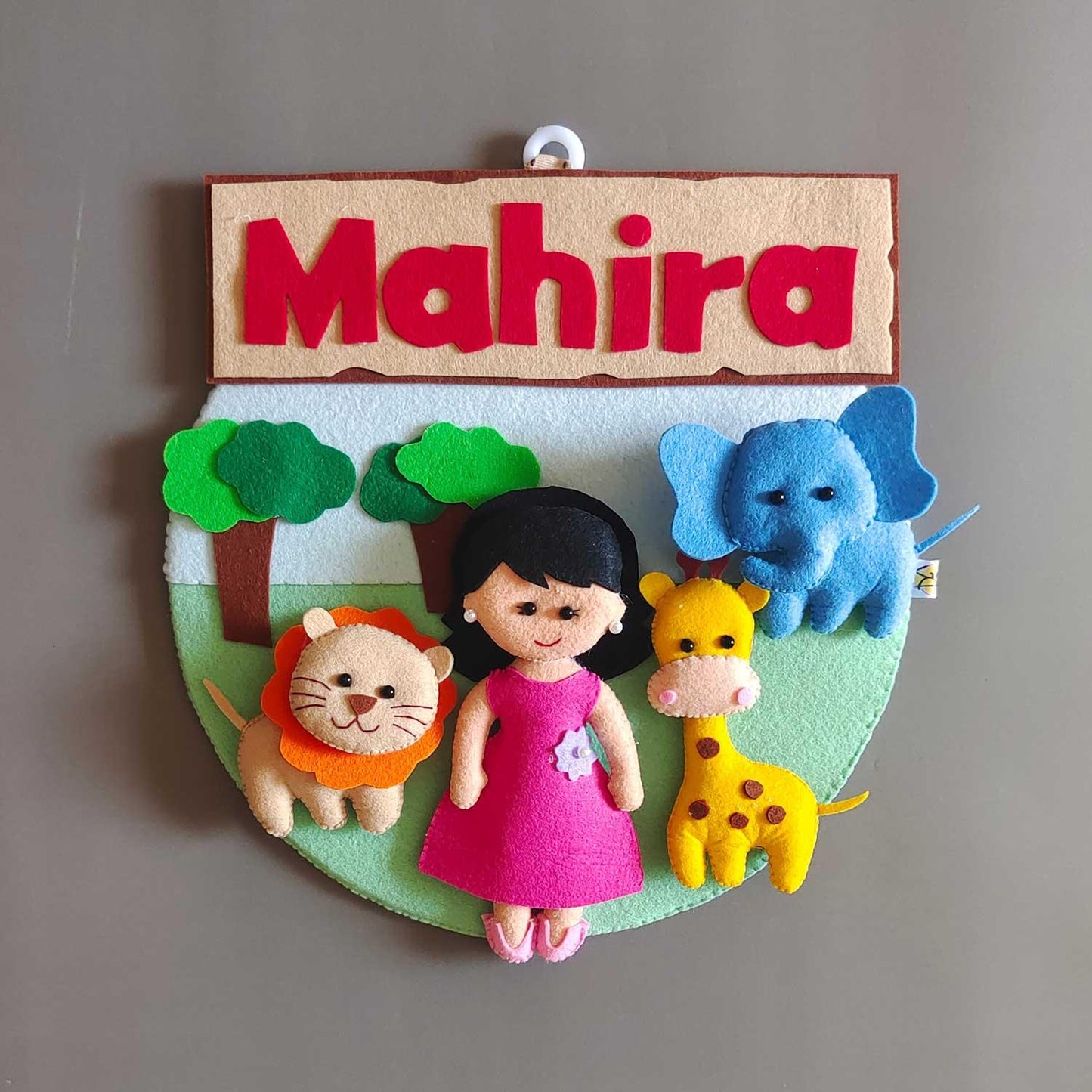 Jungle Safari - Felt Wall Hanging