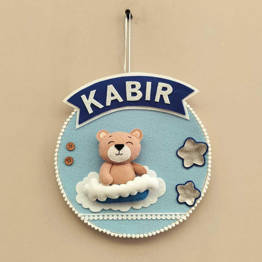 Teddy Cloud - Felt Name Plate