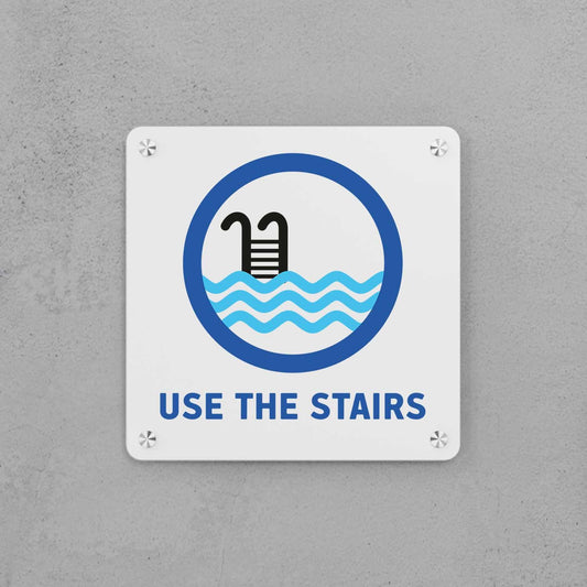 Use the Stairs Sign - Housenama