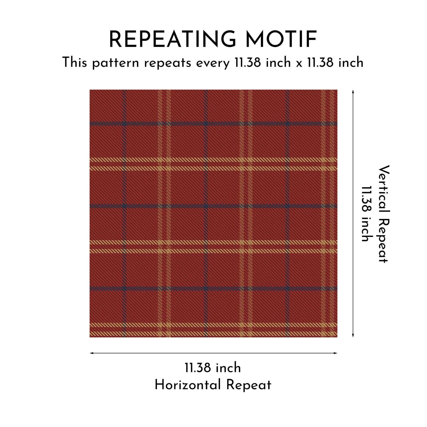 Windsor Field Wallpaper - Oxbridge Red