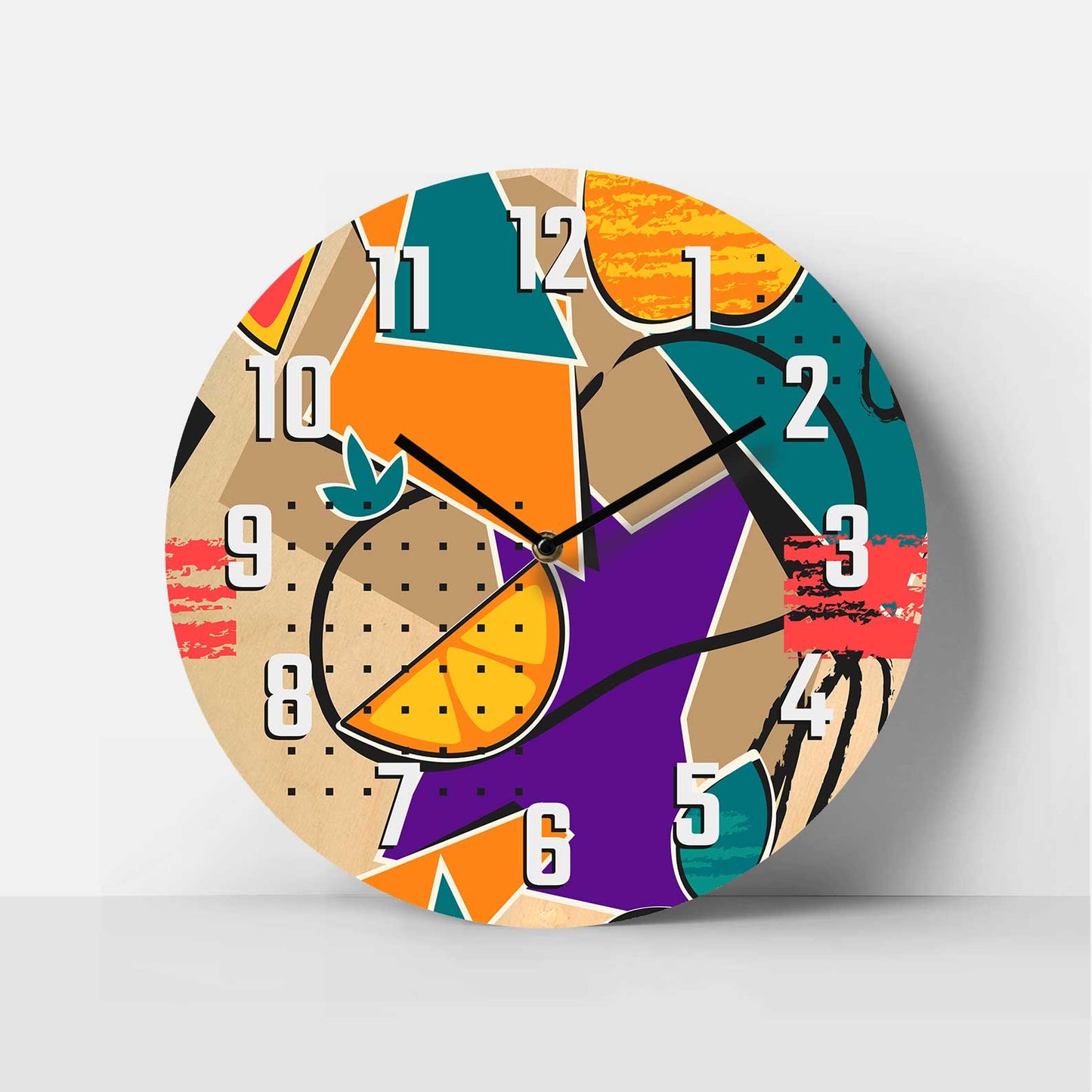 Zest Mode Birch Clock