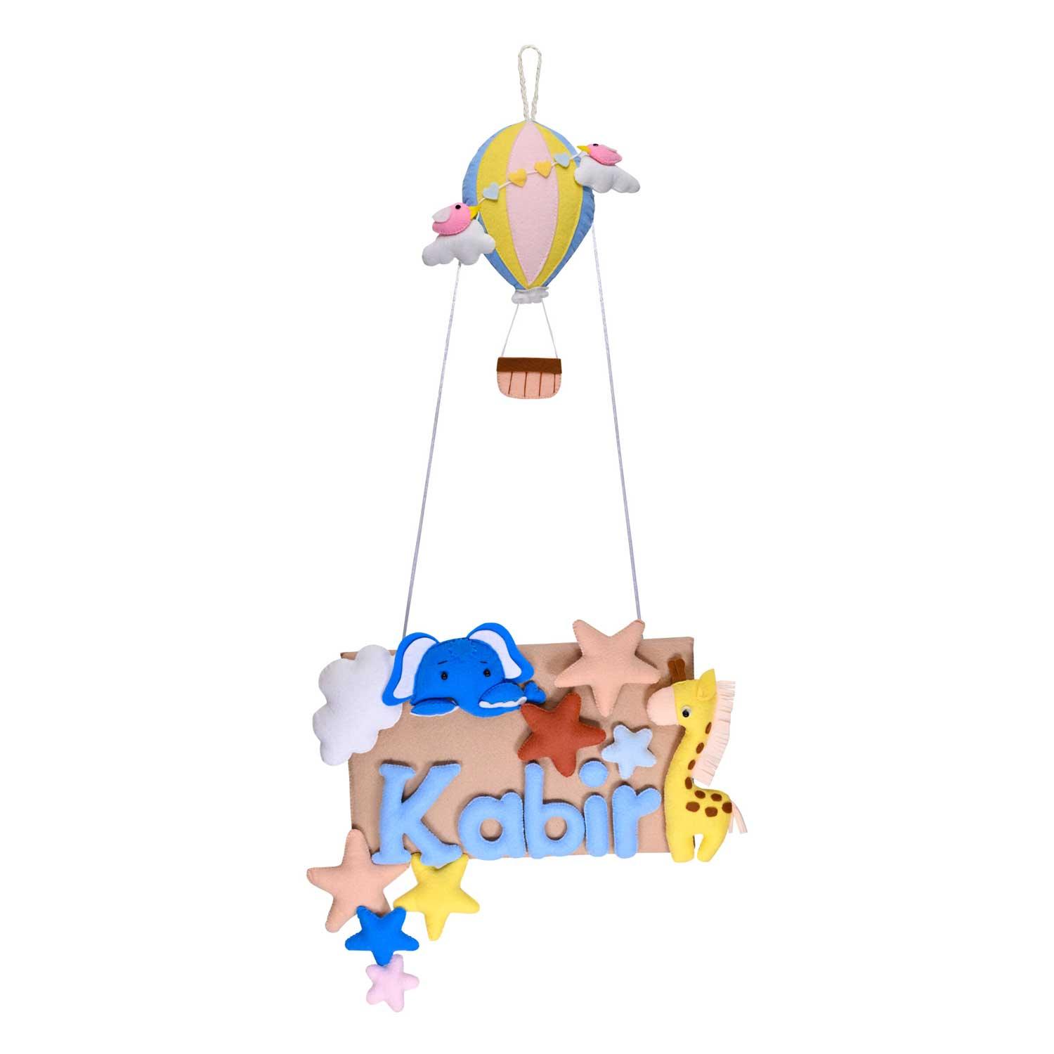 Zooloo Safari - Hanging Name Plate for Children - Housenama