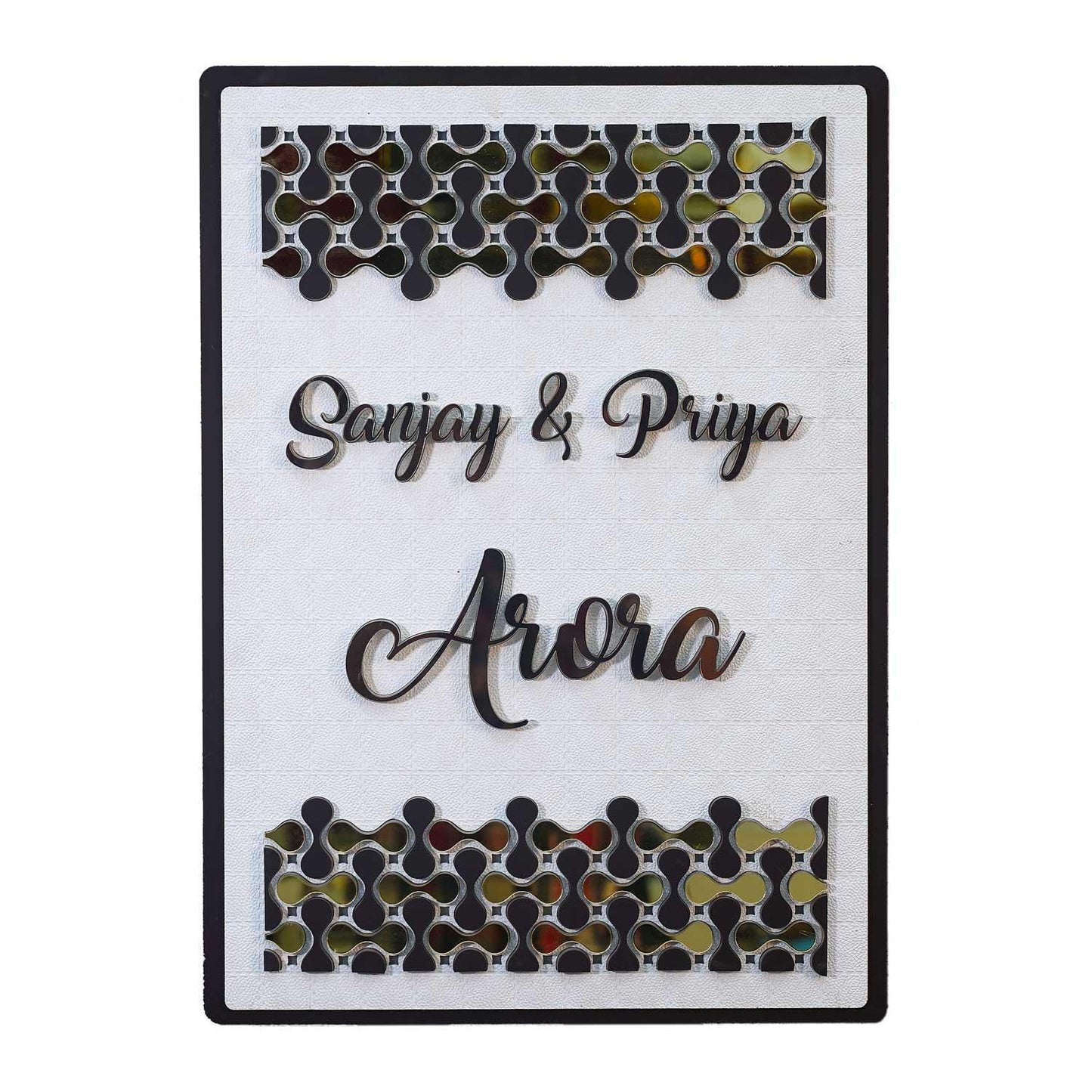 Arora - Decorative LED Name Plate - Housenama