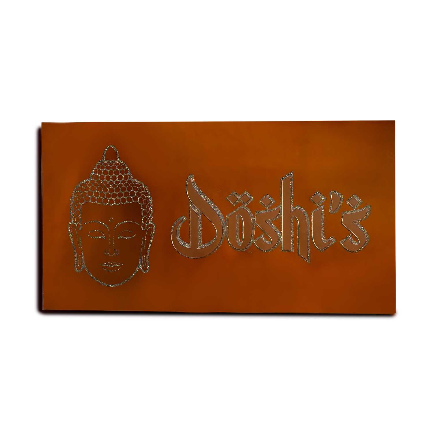 Doshi - Decorative LED Name Plate - Housenama