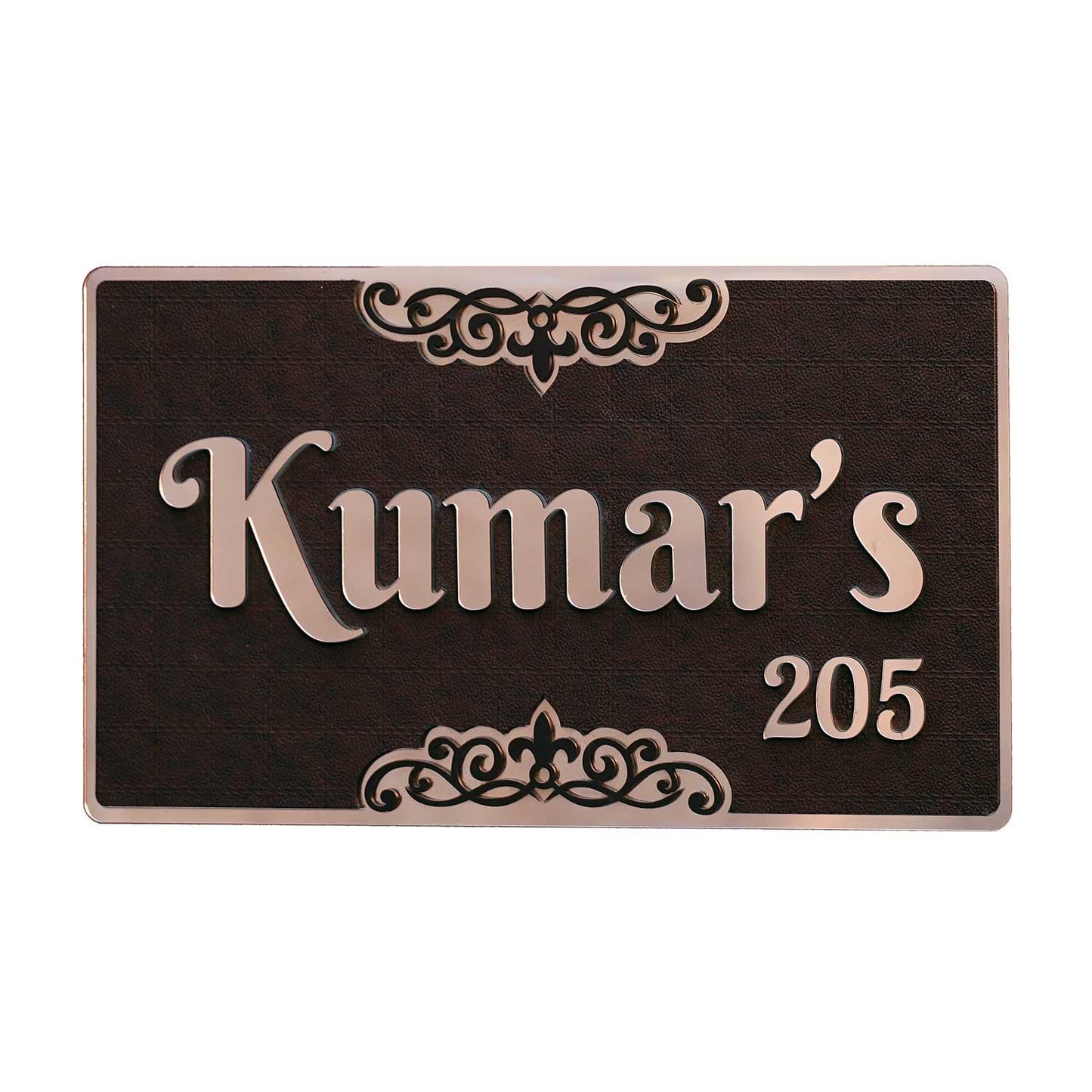 Kumar - Decorative LED Name Plate - Housenama