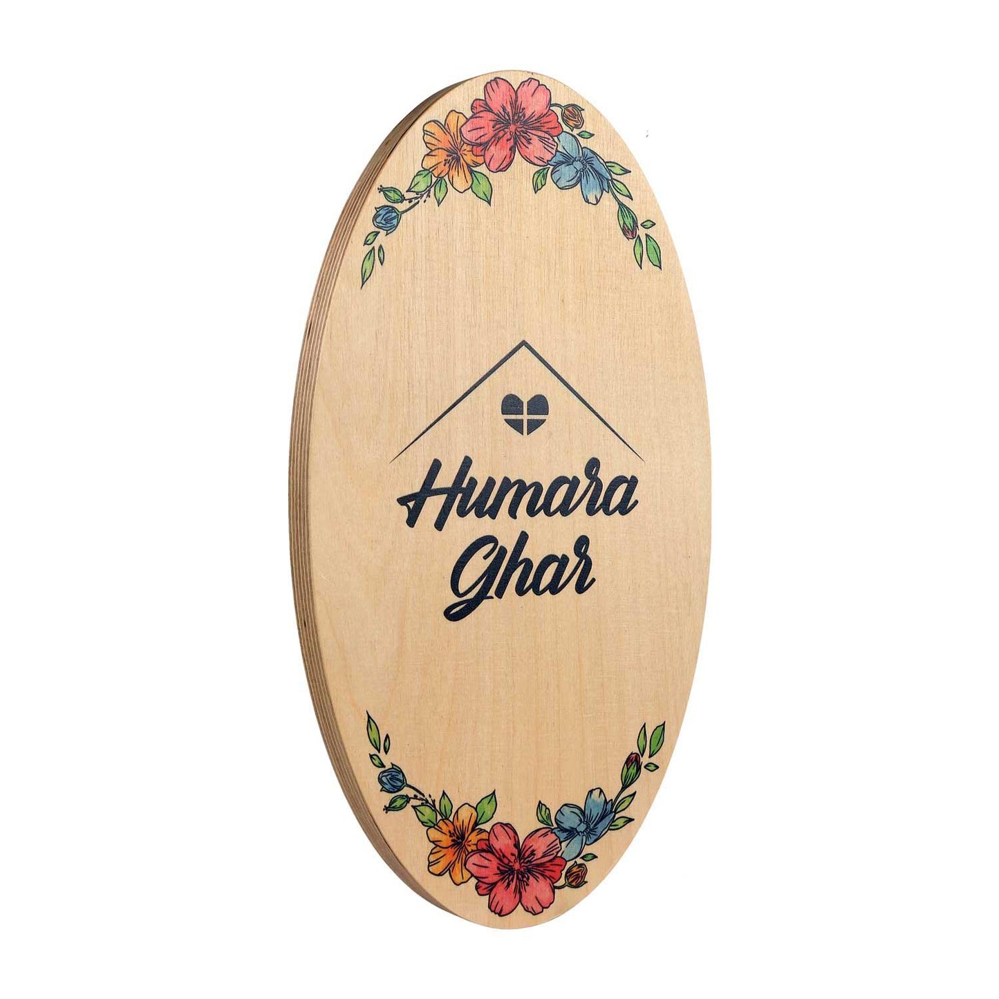 Nursery of Love - Wooden Name Plate - Housenama